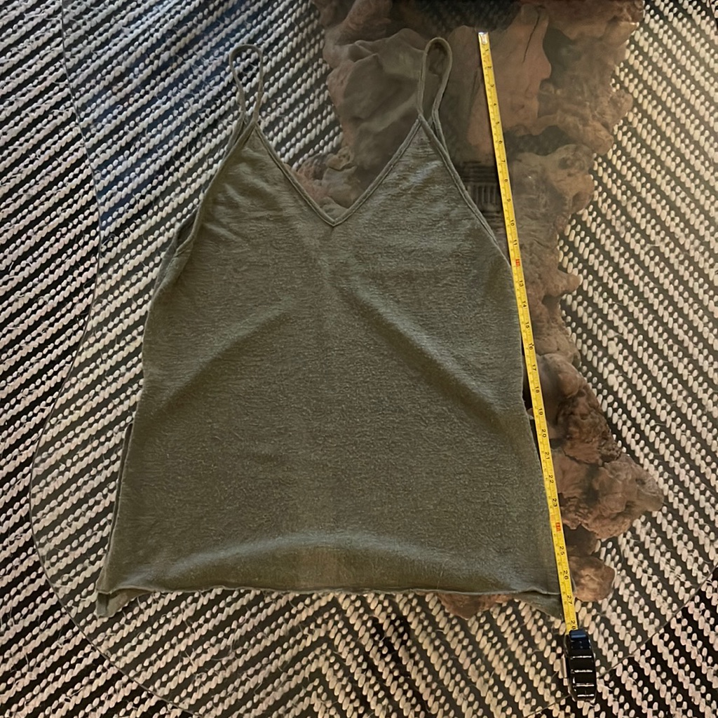 Green Knit Green Tank